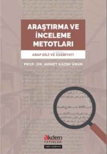 Aras tırma ve I nceleme Metotları