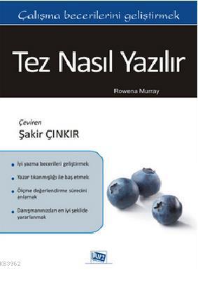 Tez Nasıl Yazılır