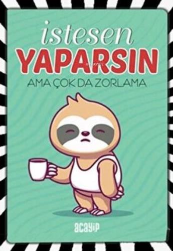 Havalı Tembel Hayvan Defter Havalı Defterler