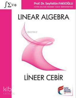 Linear Algebra Lineer Cebir