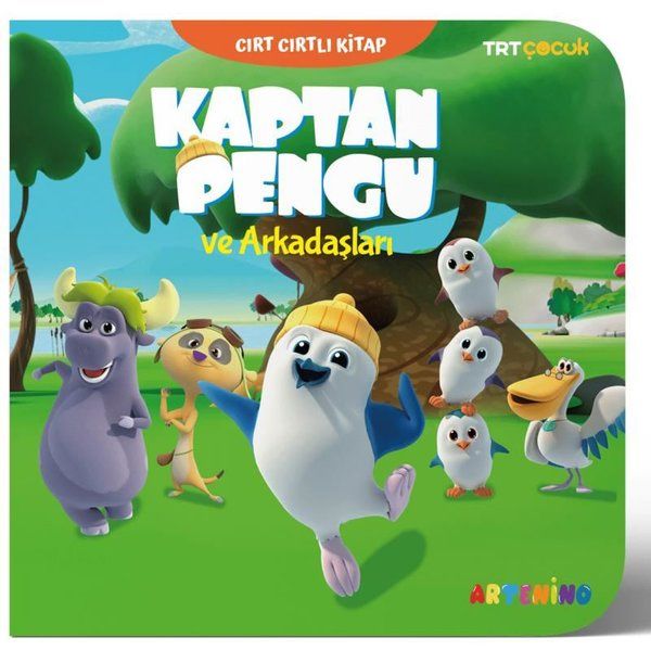 Kaptan Pengu TRT Çocuk Oynar Gözlü Kitap