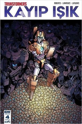 Transformers Kayıp Işık Bölüm 4 Kapak A