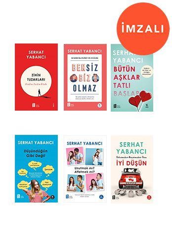 Serhat Yabancı 6 Kitap Takım İMZALI