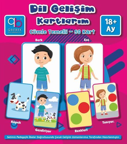 Dil Gelişim Kartlarım 18 Ay