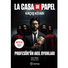 La Casa De Papel Kaçış Kitabı Profesör ün Akıl Oyunları Maske Hediyeli Defter ve Origami Set