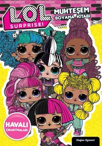 Lol Surprise Eğlenceli Boyama Kitabım