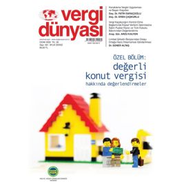 Vergi Dünyası Dergisi Sayı 461 Ocak 2020