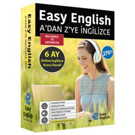 Easy English A dan Z ye İngilizce Eğitim Seti