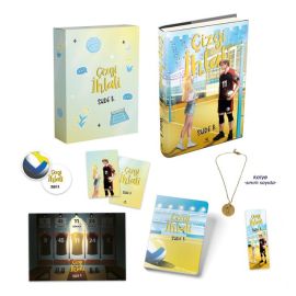 Çizgi İhlali Kutu Set Kolyeli