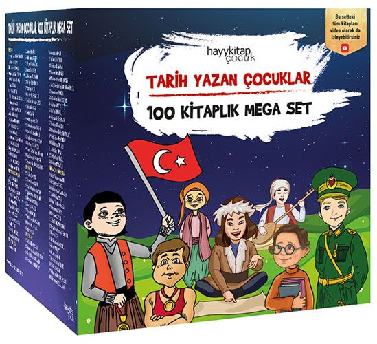 Tarih Yazan Çocuklar 100 Kitaplık Mega Set