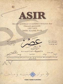 Asır Gazetesi 1287 1870