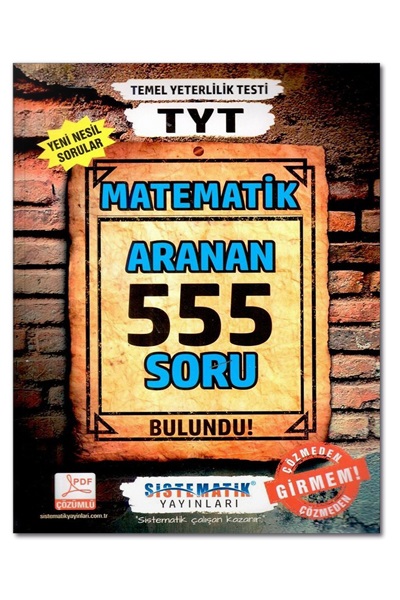 TYT Matematik 15 Deneme Maraton Serisi