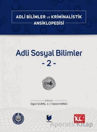 Adli Sosyal Bilimler 2 Cilt 6
