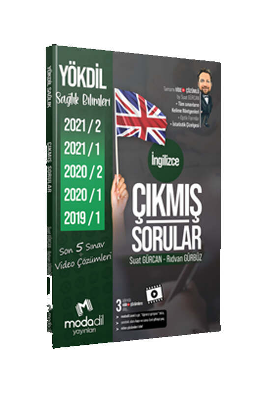 Tıp Dil Tamamı Çözümlü Soru Bankası Modadil Yayınları