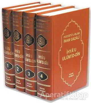İhya u Ulüm id Din 4 Kitap Takım