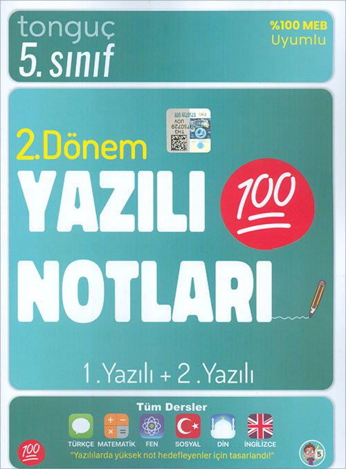 5 Sınıf Yazılı Notları 2 Dönem 1 ve 2 Yazılı