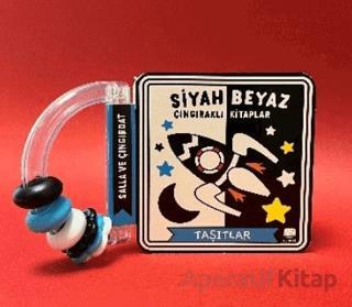 Siyah Beyaz Çıngıraklı Kitaplar Taşıtlar