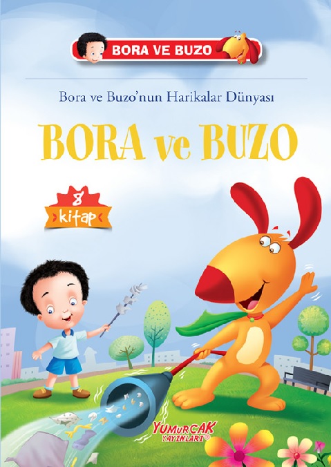 Bora ve Buro Serisi 8 Kitap Takım