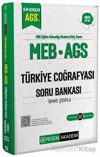 MEB AGS Kim Korkar Türkiye Coğrafyası Soru Bankası Tamamı Çözümlü