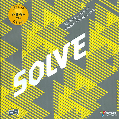 7 9 Yaş Solve IQ Dikkat ve Yetenek Geliştiren Kitaplar Serisi