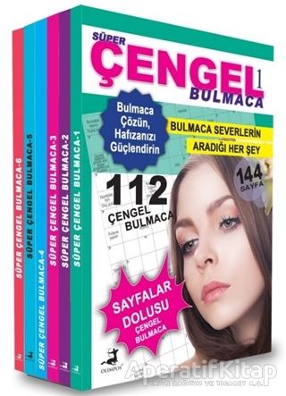 Süper Çengel Bulmaca 4 Kitap