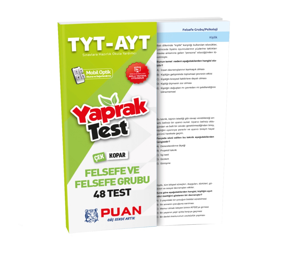 Puan TYT AYT Felsefe ve Felsefe Grubu Fasikülleri Komisyon 25 İndirim