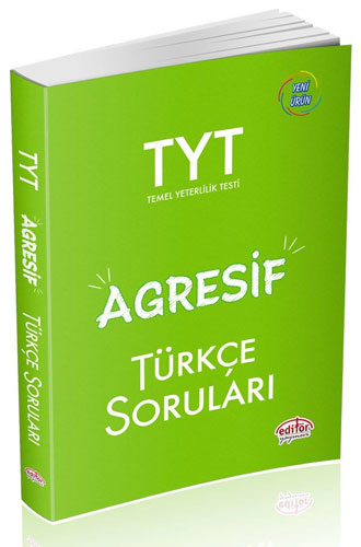 Editör Yayınları TYT Agresif Türkçe Soruları