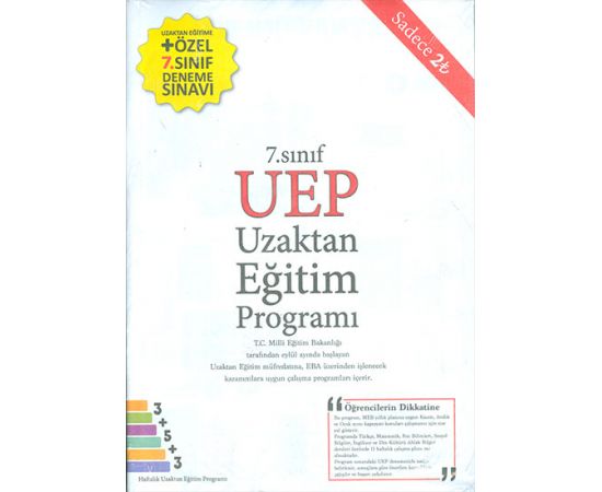 Tonguç 7 Sınıf Deneme Uzaktan Eğitim Programı Komisyon