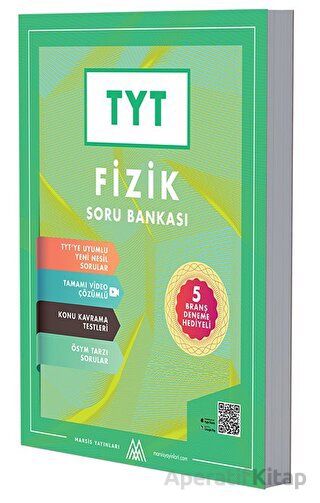 TYT Fizik Soru Bankası 5 Deneme Hediyeli video Çözümlü