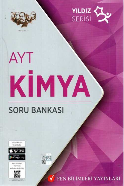 Fen Bilimleri Yayınları AYT Yıldız Serisi Kimya Soru Bankası