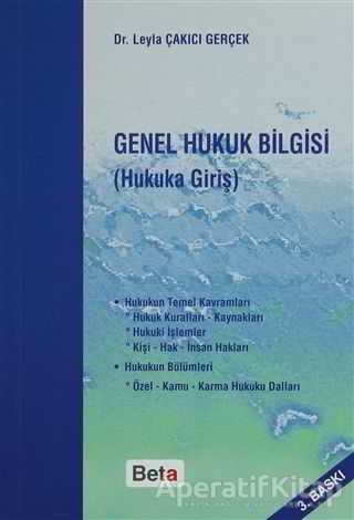 Genel Hukuk Bilgisi Hukuka Giriş