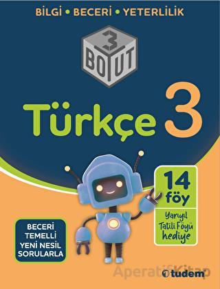4 SINIF MATEMATİK 3 BOYUT YENİ NESİL SORULARLA TUDEM