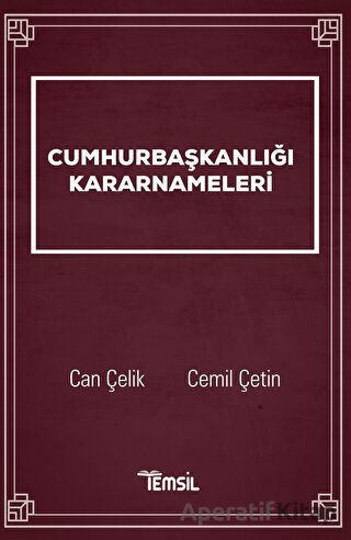 Cumhurbaşkanlığı Kararnameleri