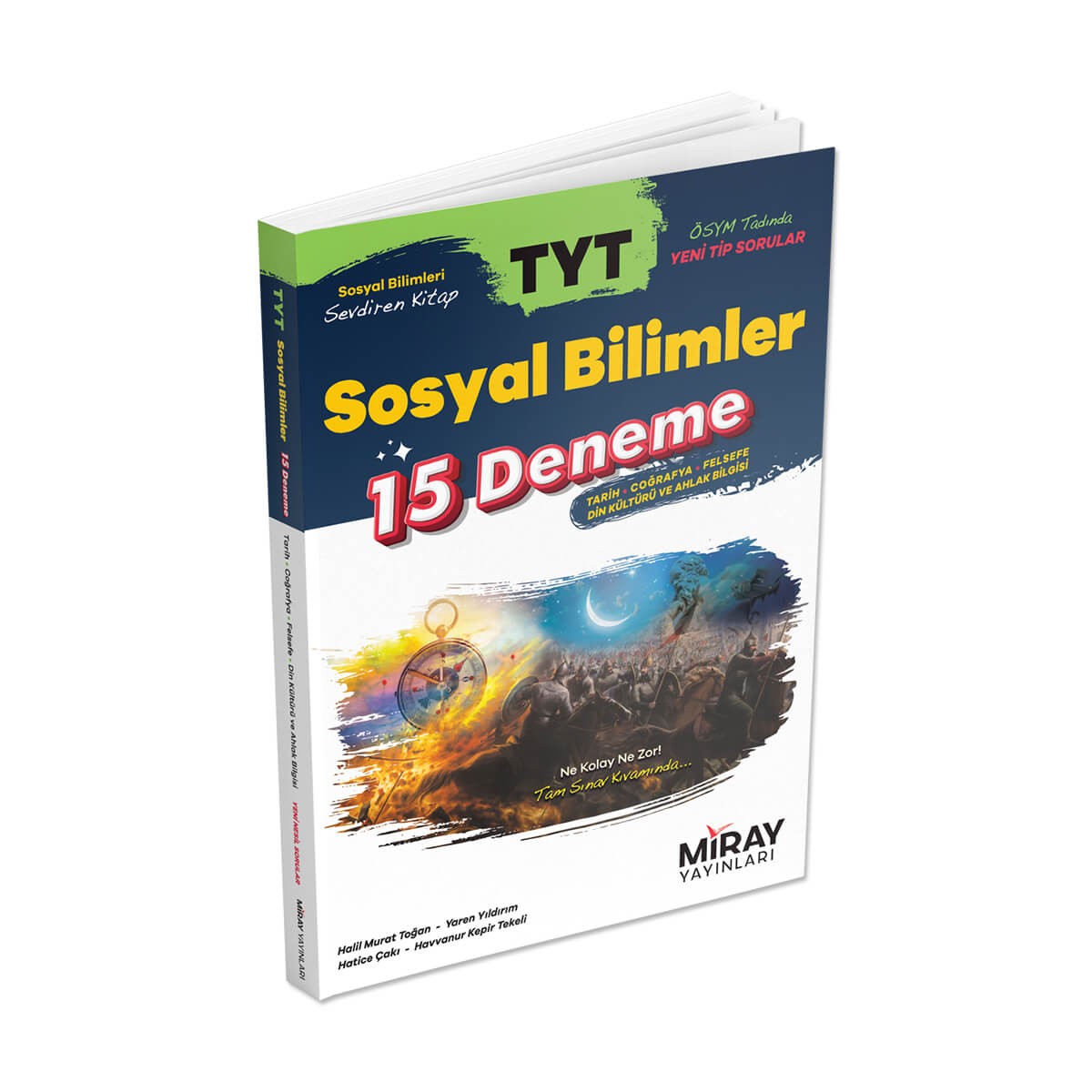 Miray Yayınları YKS TYT Sosyal Bilimler 15 Deneme