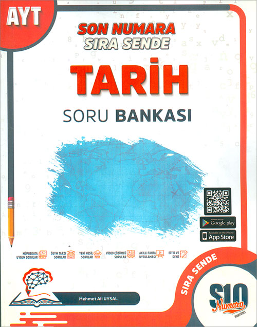 Son Numara YKS AYT Tarih Sıra Sende Soru Bankası