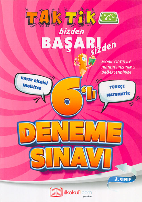 2 Sınıf Tüm Dersler 6lı Deneme Sınavı Komisyon 20 İndirim