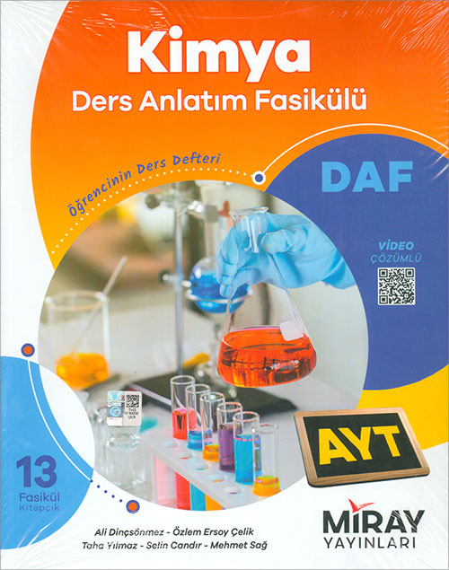Miray Yayınları TYT Kimya Ders Anlatım Fasikülleri