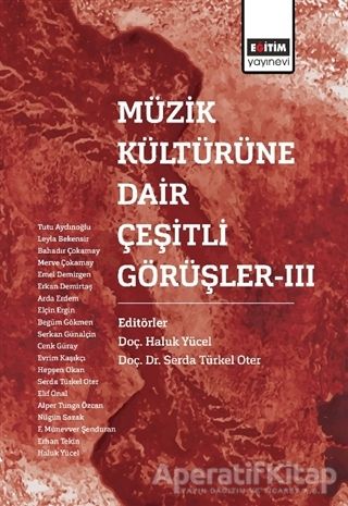 Müzik Kültürüne Dair Çeşitli Görüşler 1
