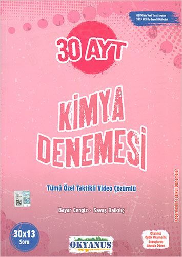 AYT 30 Kimya Denemesi