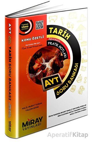 Miray Yayınları AYT Tarih Konu Özetli Soru Bankası