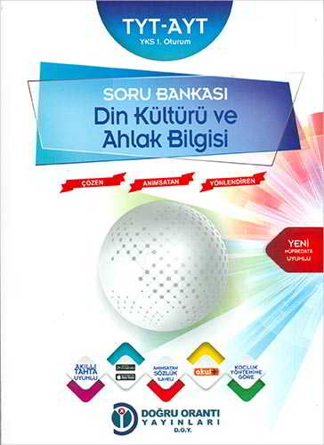 2018 TYT AYT Din Kültürü ve Ahlak Bilgisi Soru Bankası