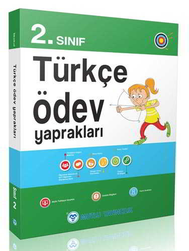 Mutlu Yayıncılık 2 Sınıf Türkçe Ödev Yaprakları