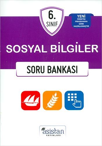 Asistan 6 Sınıf Sosyal Bilgiler Soru Bankası Komisyon