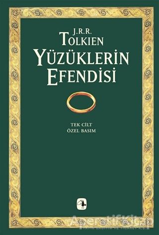 Yüzüklerin Efendisi Tek Cilt Özel Basım