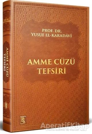 Amme Cüzü Tefsiri