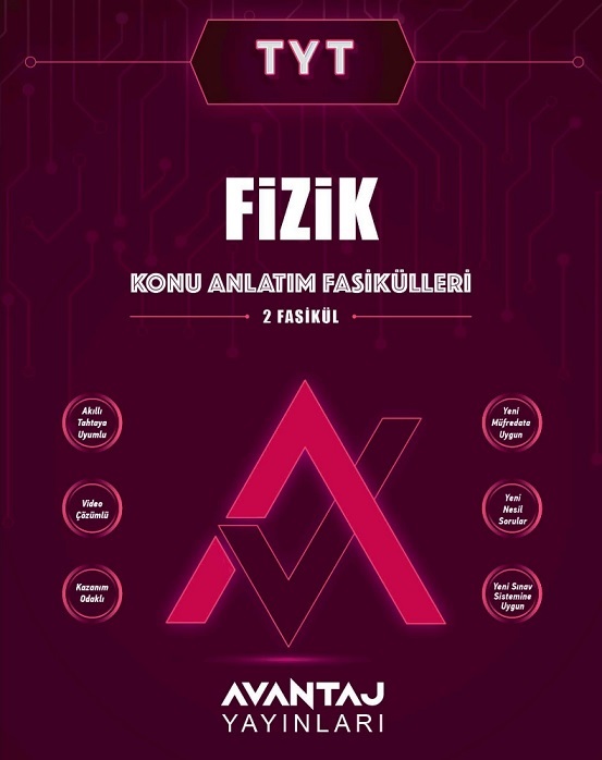Avantaj TYT Fizik Konu Fasikülleri Komisyon 25 İndirim