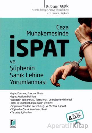 Ceza Muhakemesinde Şüpheden Sanık Yararlanır İlkesi In Dubio Pro Reo