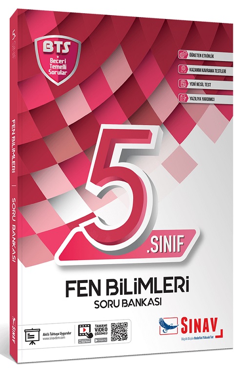 Sınav Yayınları 6 Sınıf Fen Bilimleri Soru Bankası BTS