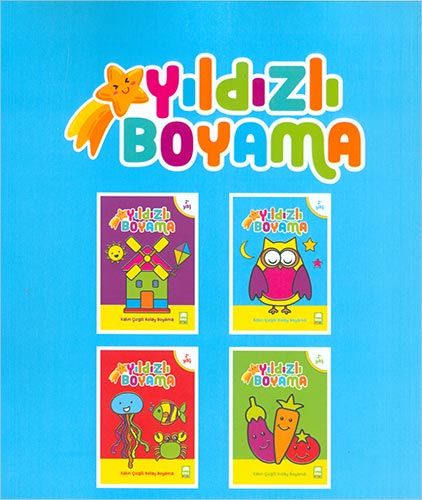 Yıldızlı Boyama 4 Kitap
