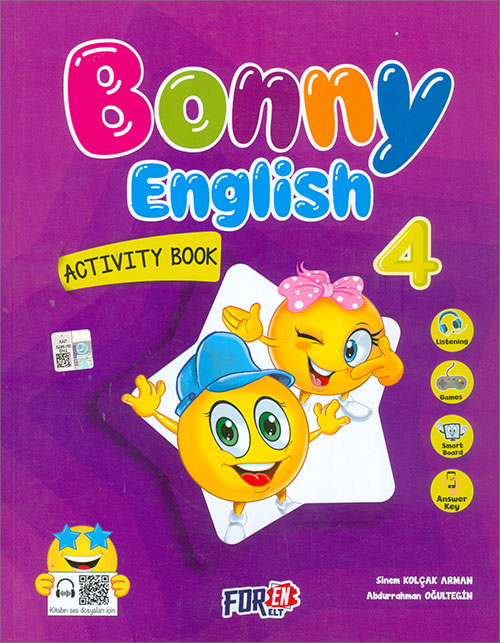 Bonny English 4 Activity Book Komisyon 58 İndirim